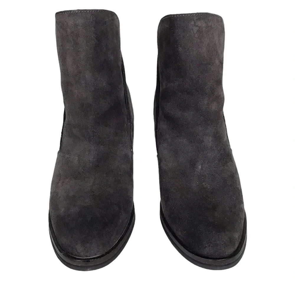 DOLCE VITA Teague Suede Ankle Booties Anthracite